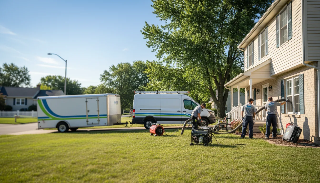 Flooded Basement Restoration And Cleanup With Repair in Smithsburg, MD near me